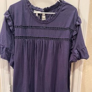 Eggplant color NWOT top